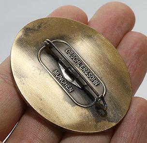 Army Mountain Guide Badge (Brass) - Feldgrau Militaria