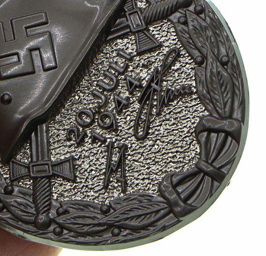 20 July 1944 Wound Badge in Black - Image 2