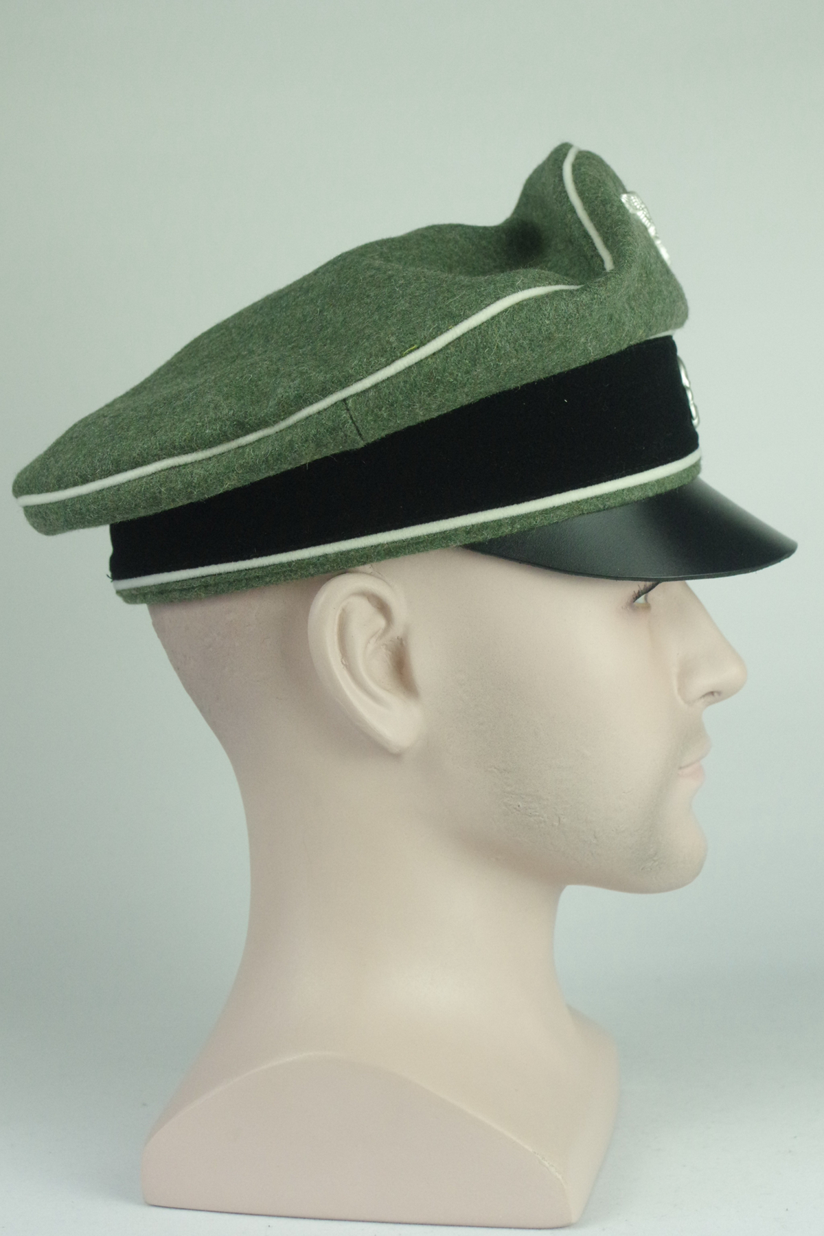 Waffen SS Officer Crusher Visor Cap - Image 3