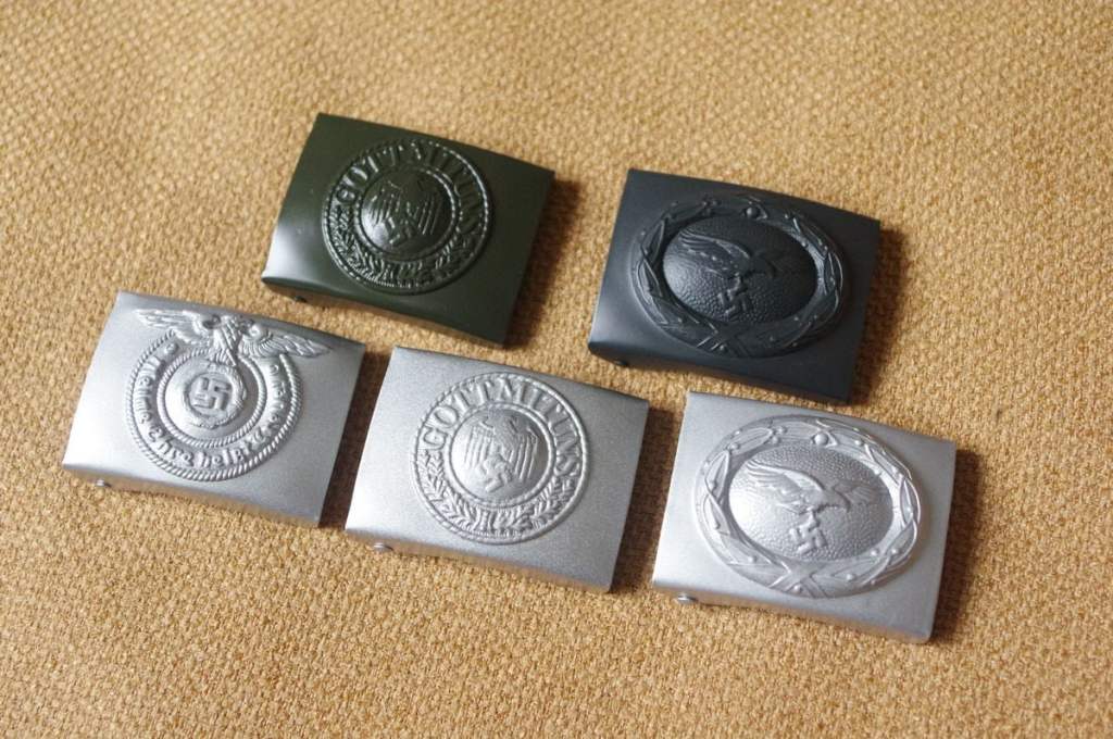 German WW2 Belt Buckle LW, SS, WH