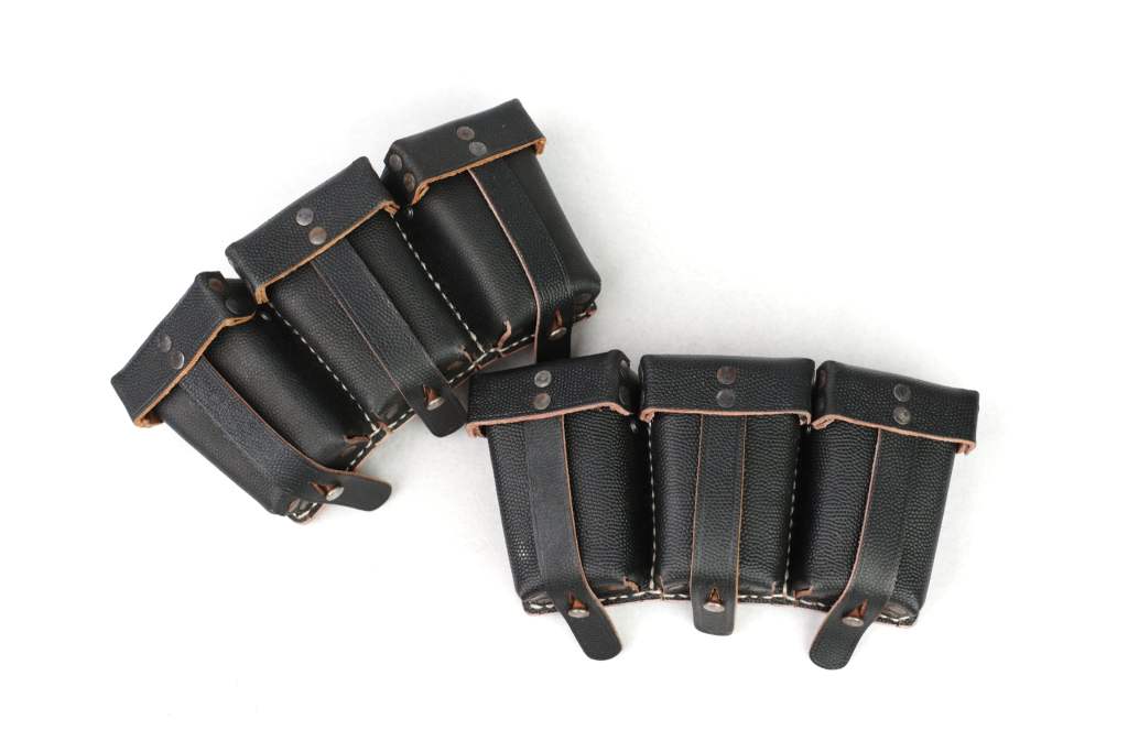 K98 Riveted Ammo Pouch pair