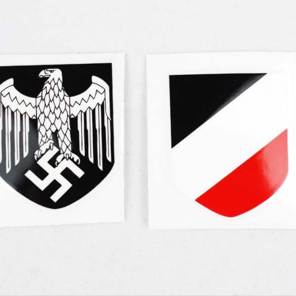 Wehrmacht German Helmet Decals