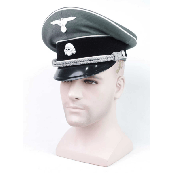 SS Officer Gabardine Visor Cap
