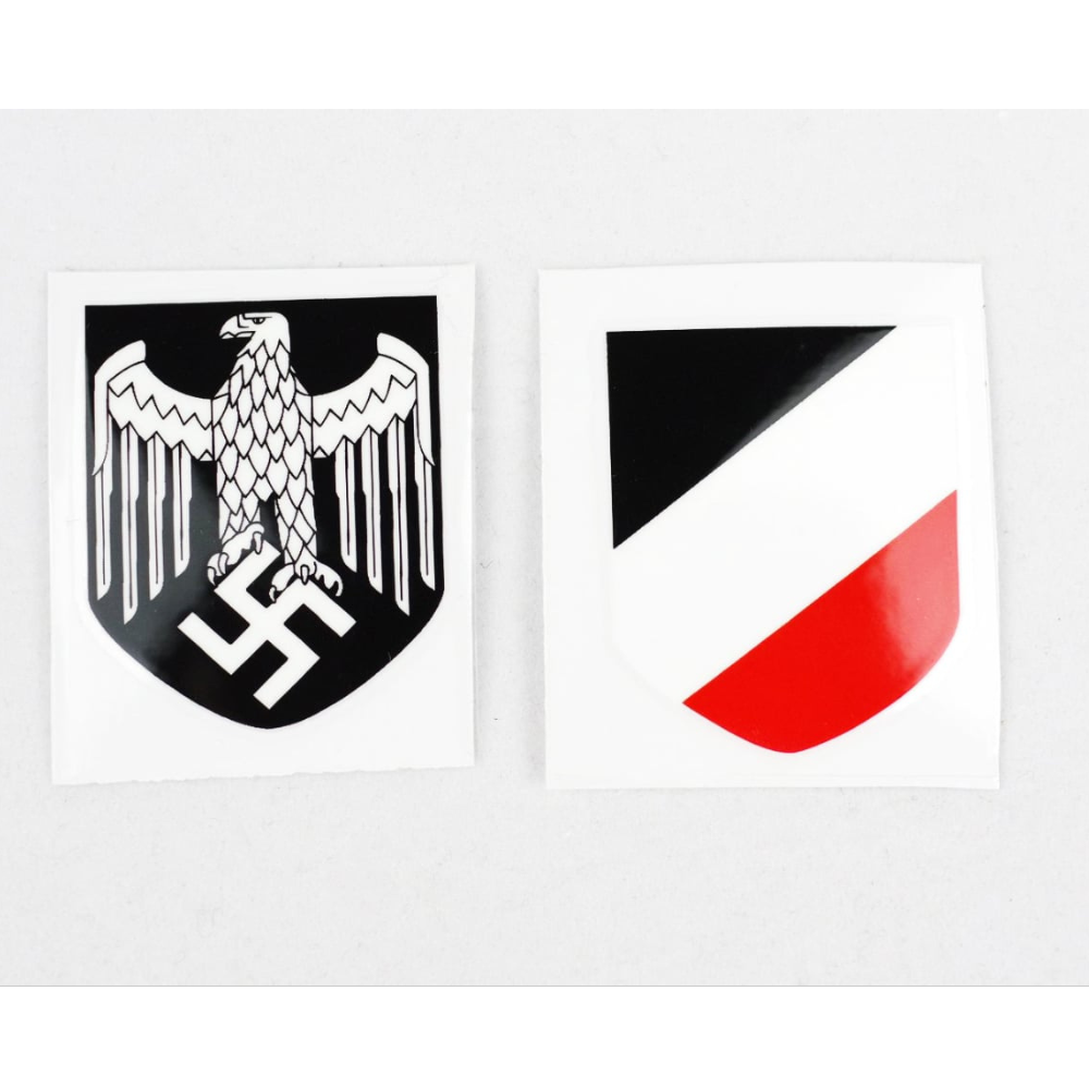 Wehrmacht German Helmet Decals