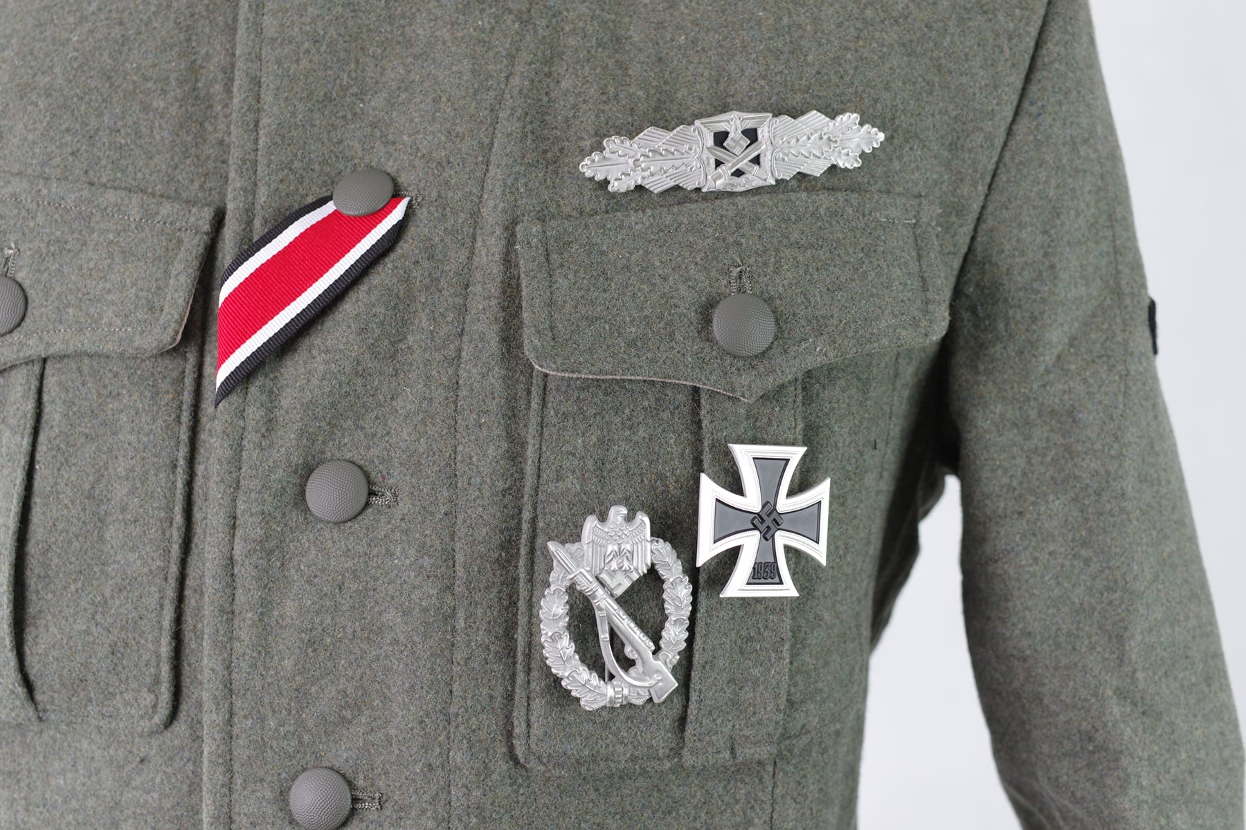 SS Totenkopf Obersturmbannführer Full uniform set - Image 3