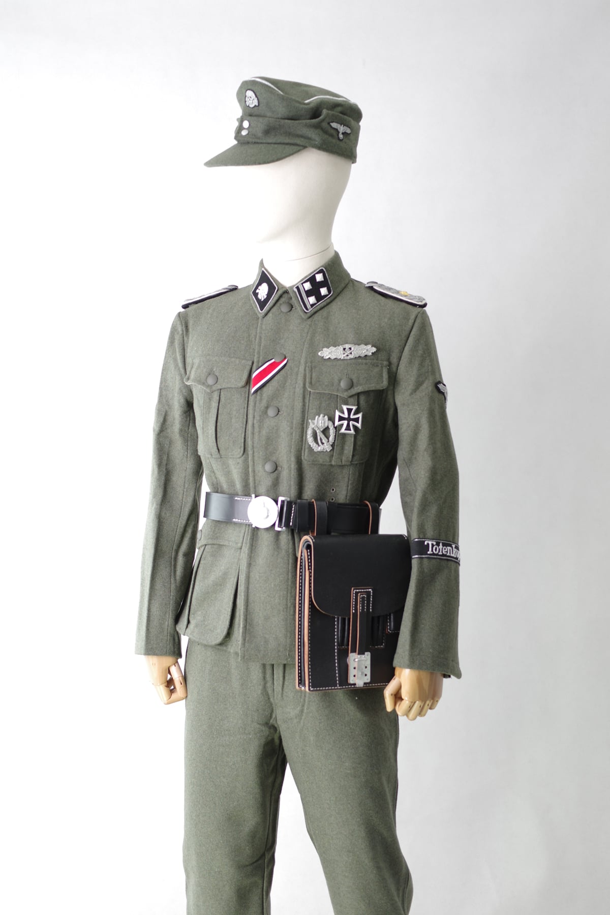 SS Totenkopf Obersturmbannführer Full uniform set - Image 7